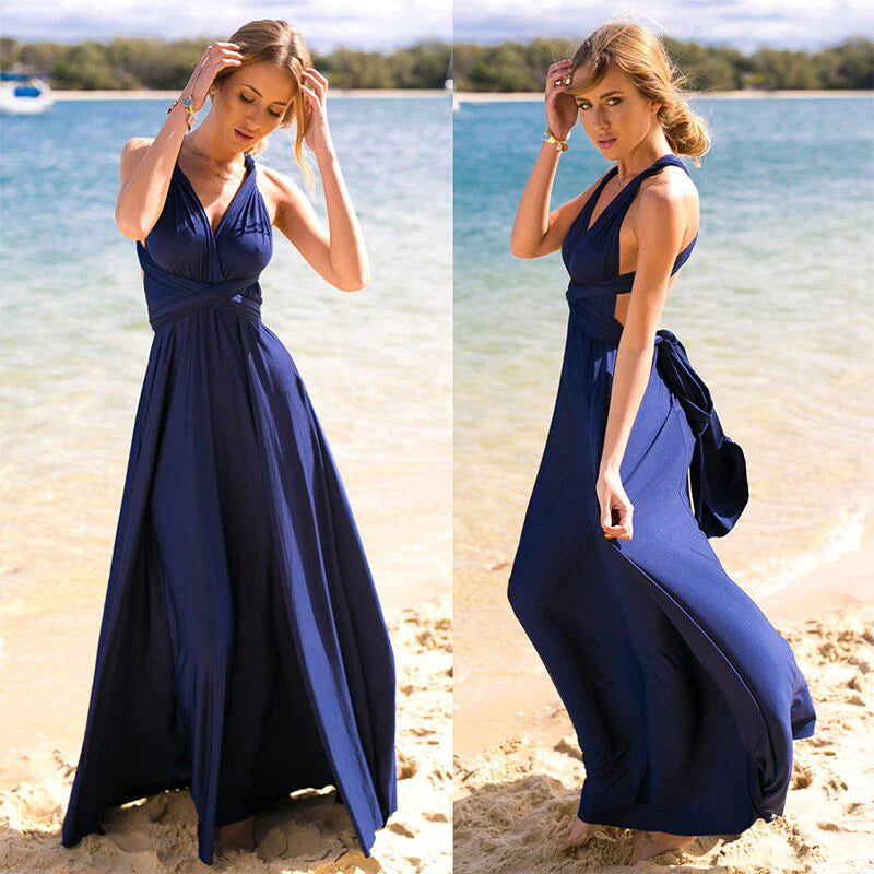 Women’s Maxi Multiway Infinity Dress Elegant Dress