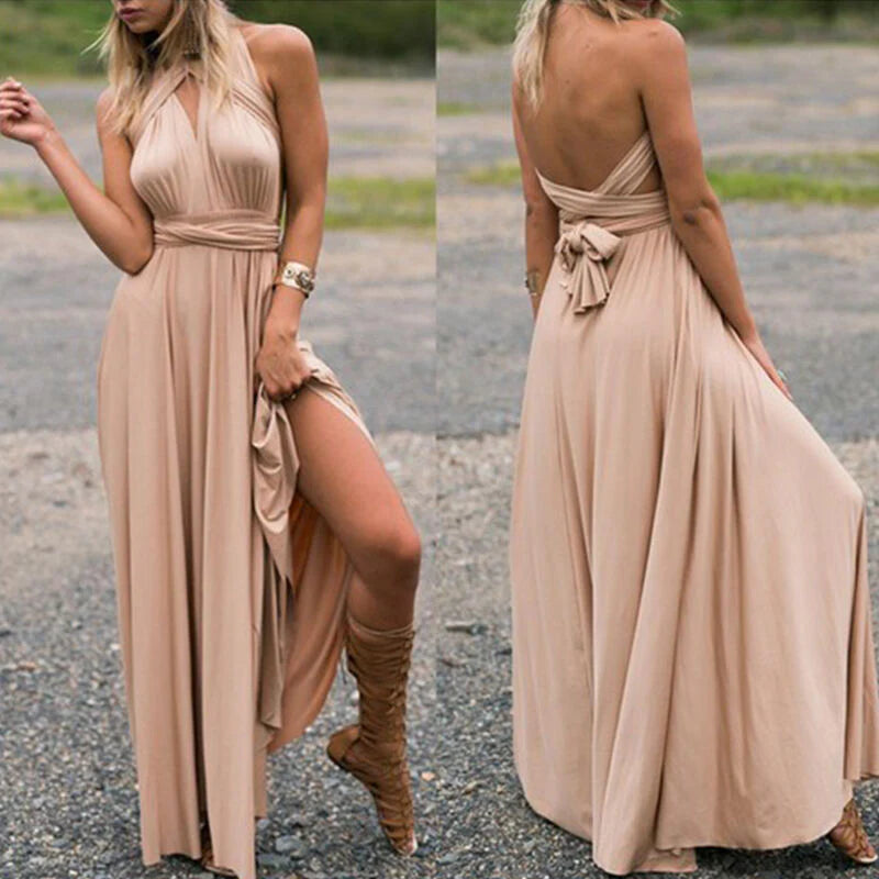 Women’s Maxi Multiway Infinity Dress Elegant Dress