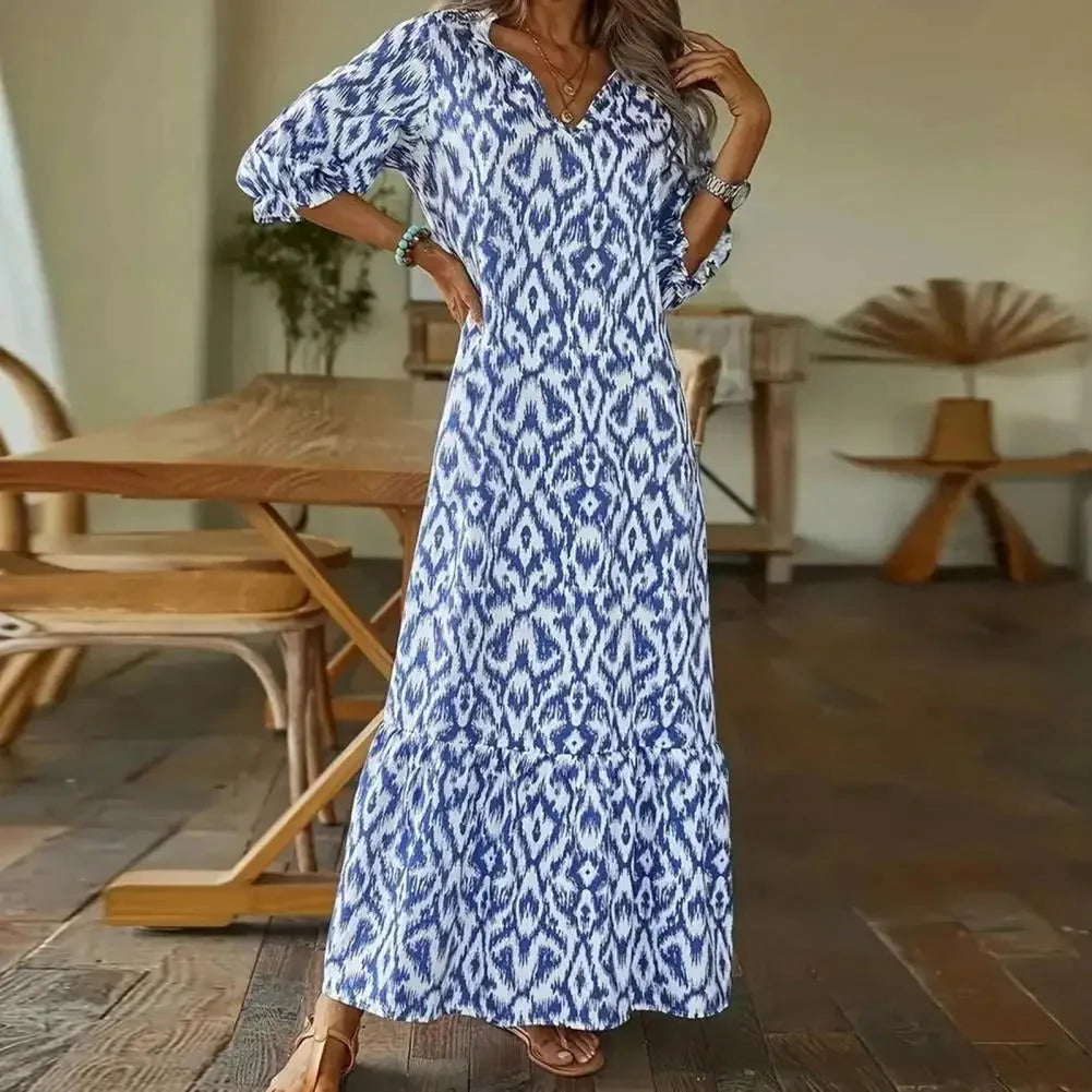Relaxed Lightweight Flowy Summer Maxi Dress
